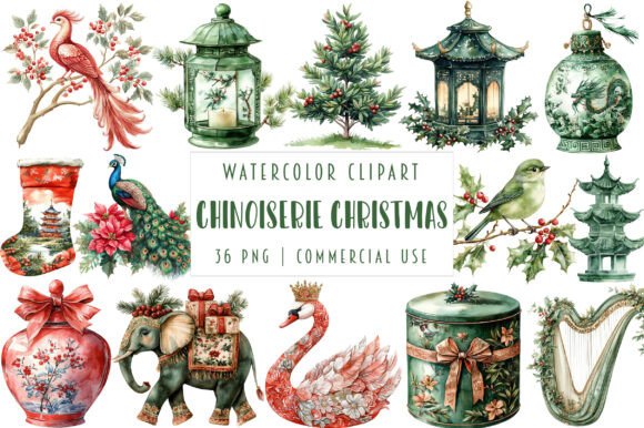 Chinoiserie Red Green Christmas: A Designer’s Review for Editorial Use