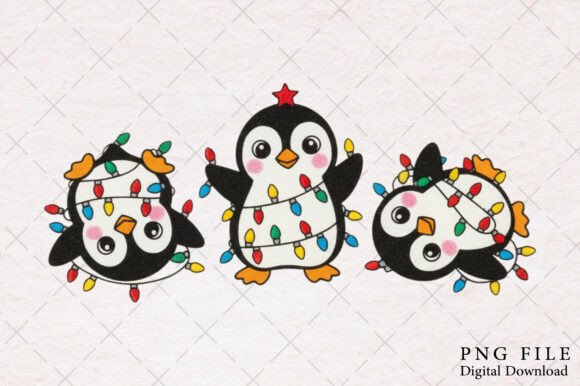 Cute Funny Christmas Penguins Png: A Review for Illustrations