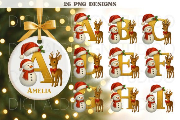 Personalized Christmas Ornament PNG: A Practical Review for Illustrations Sellers