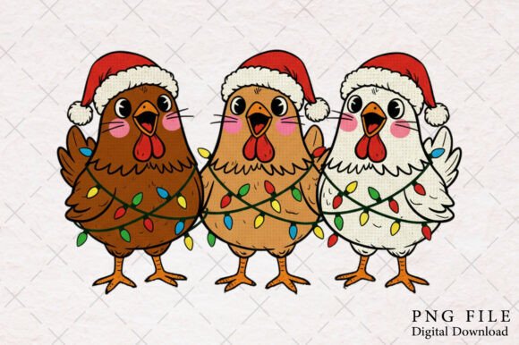 Vintage Christmas Chicken Png: A Brand Designer’s Review for Seasonal Illustrations
