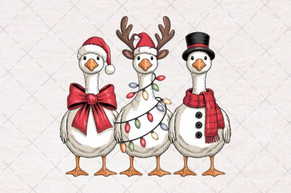 Vintage Christmas Goose Embroidery Review