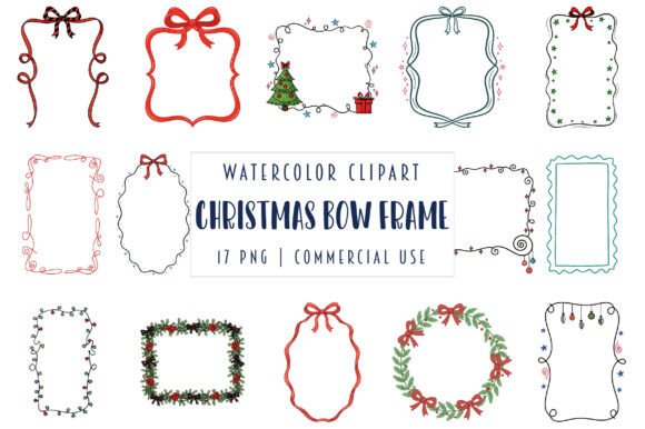 Whimsical Christmas Bow Frames Png: A Brand Designer’s Review