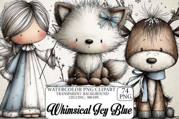 Whimsical Icy Blue Christmas Bundle: A Crafter’s Review