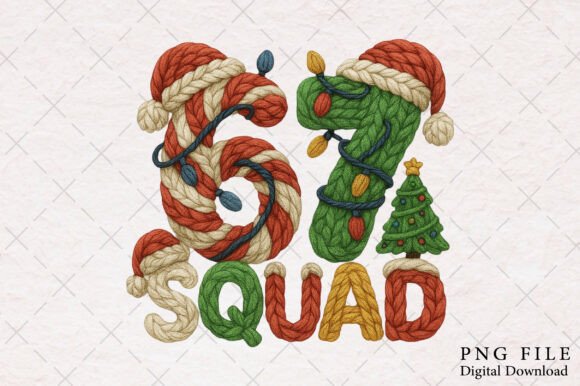 Yarn Crochet 67 Squad Christmas 6 7 Illustrations Review